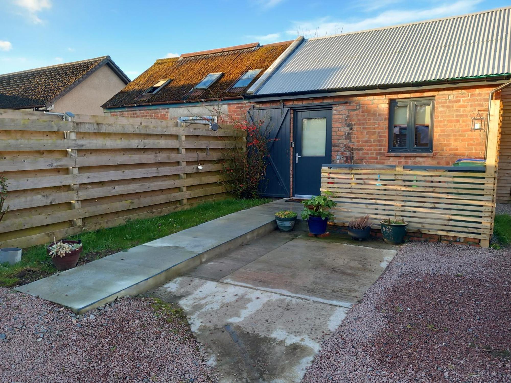Ferienwohnung The Coo Shed Inverness Exterior foto